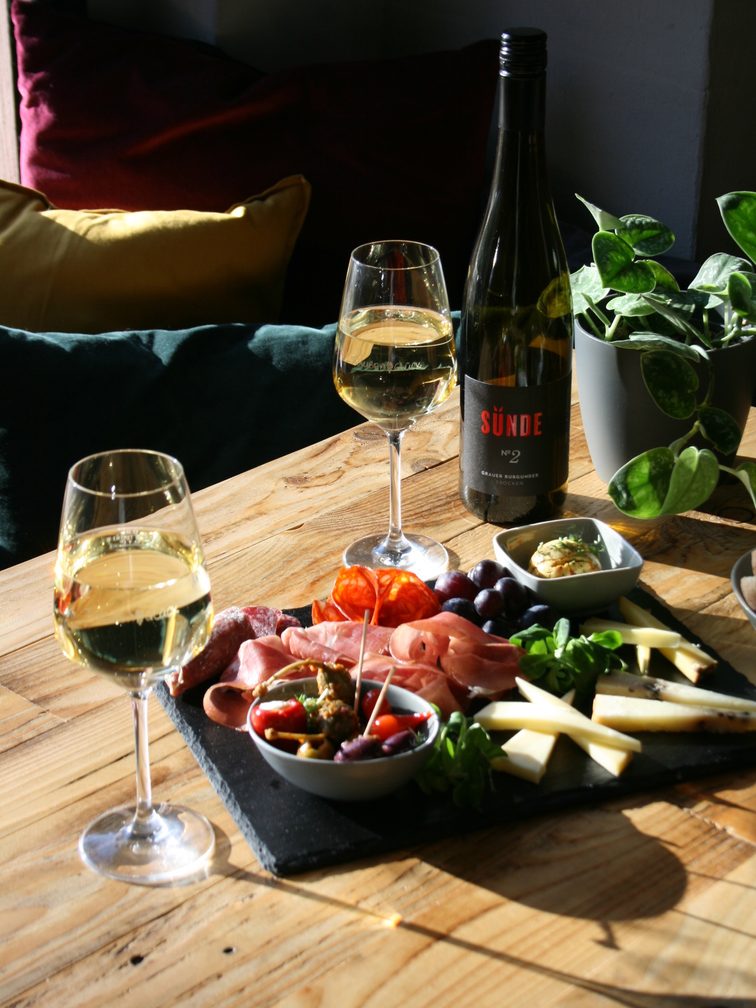 Vino e cibo da Zio Oskar's