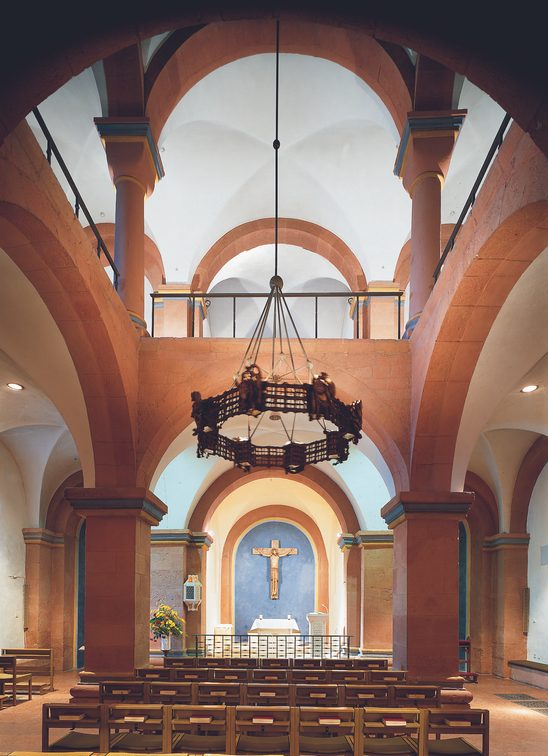Innenansicht der Gotthard-Kapelle