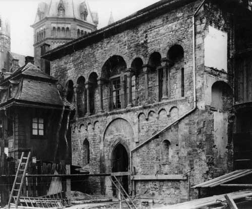 Nordansicht der Gotthardkapelle von 1978