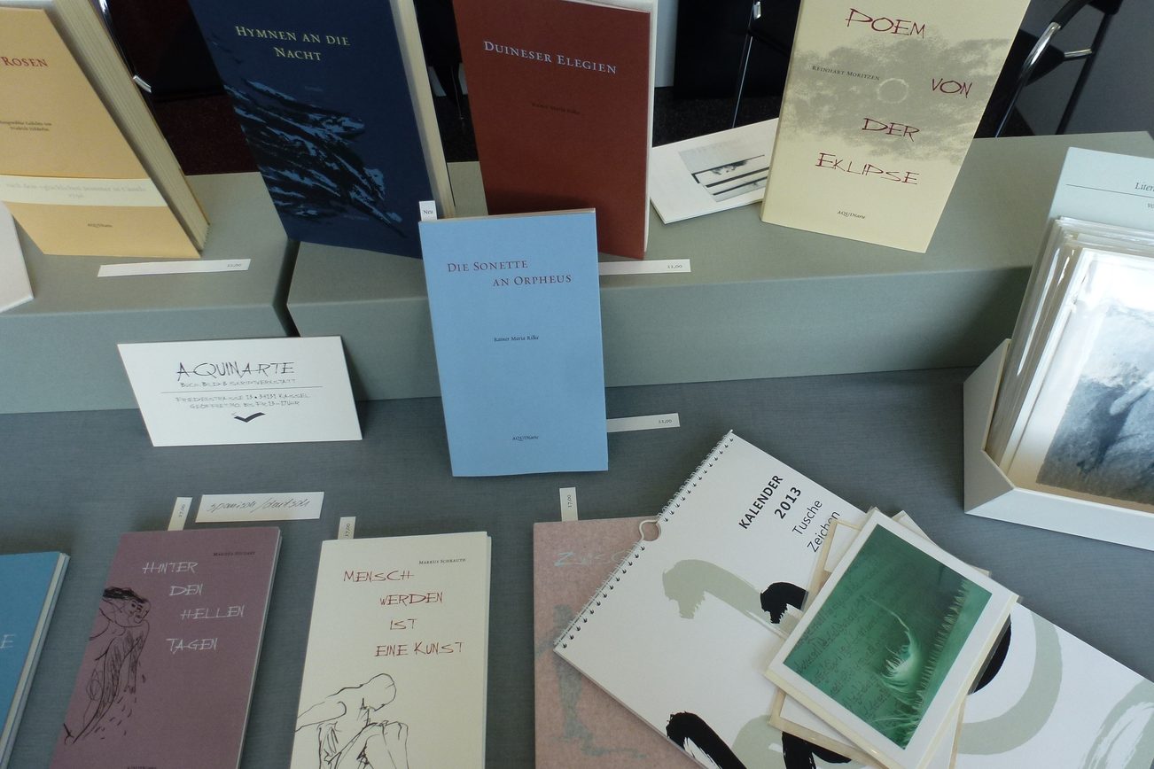 Books at the Mainz Mini Press Fair