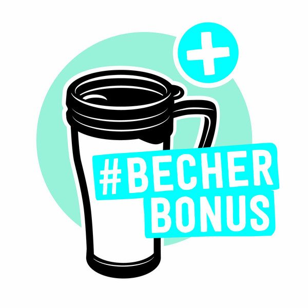 Logo cup bonus