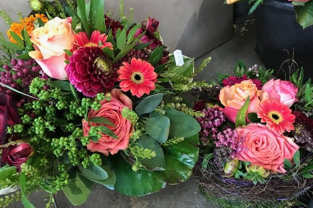Bouquets de fleurs