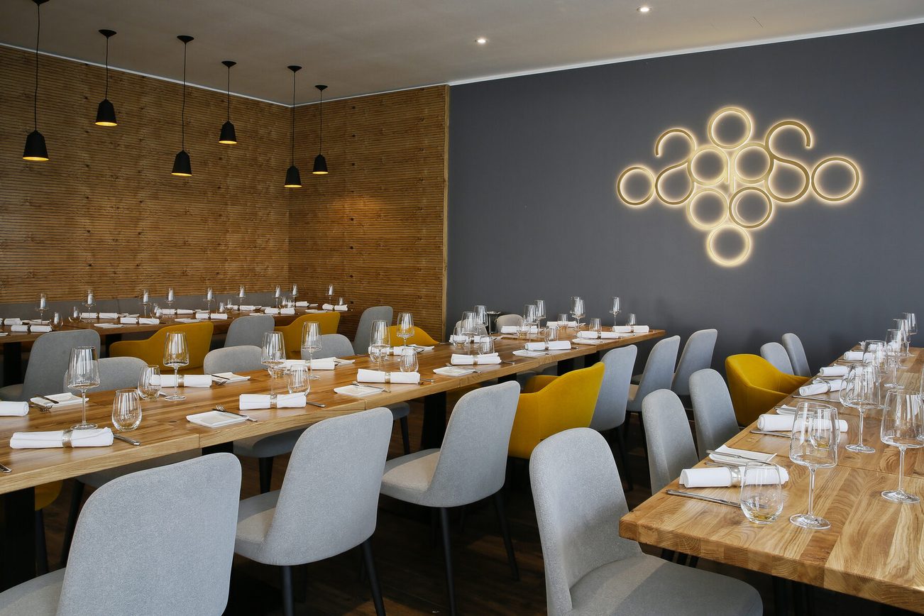 Elegancko zaprojektowana restauracja w Steins Traube. 18 |