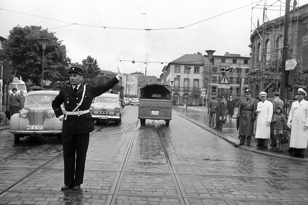 französischer Polizist zu Gast