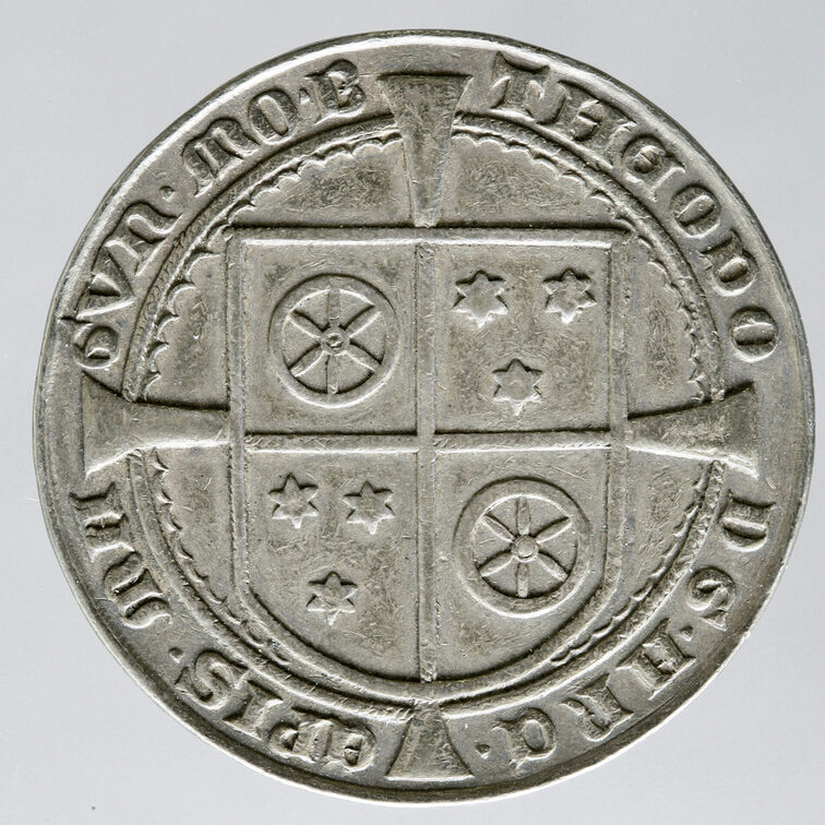 Vorderseite einer weiteren Münzfälschung