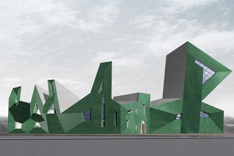 Model nowej synagogi w Moguncji