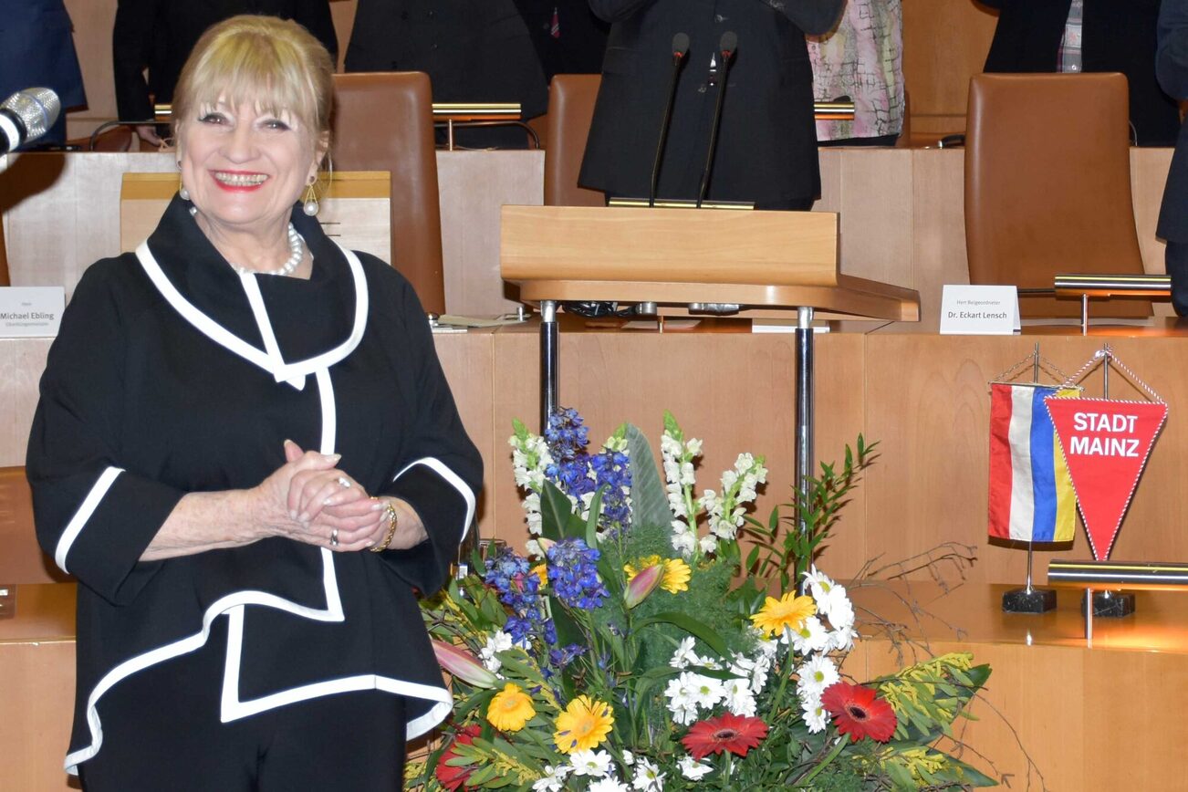 Ehrenbürgerin Margit Sponheimer