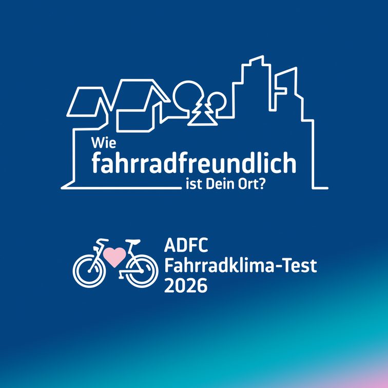 Logo "Test sul clima ciclistico" dell'ADFC