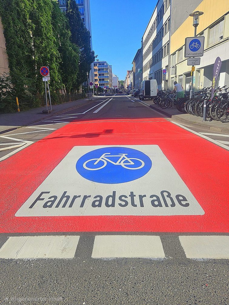 Piste cyclable de la Hintere Bleiche