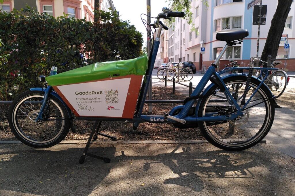 Bild des GaadeRadl auf dem Gartenfeldplatz