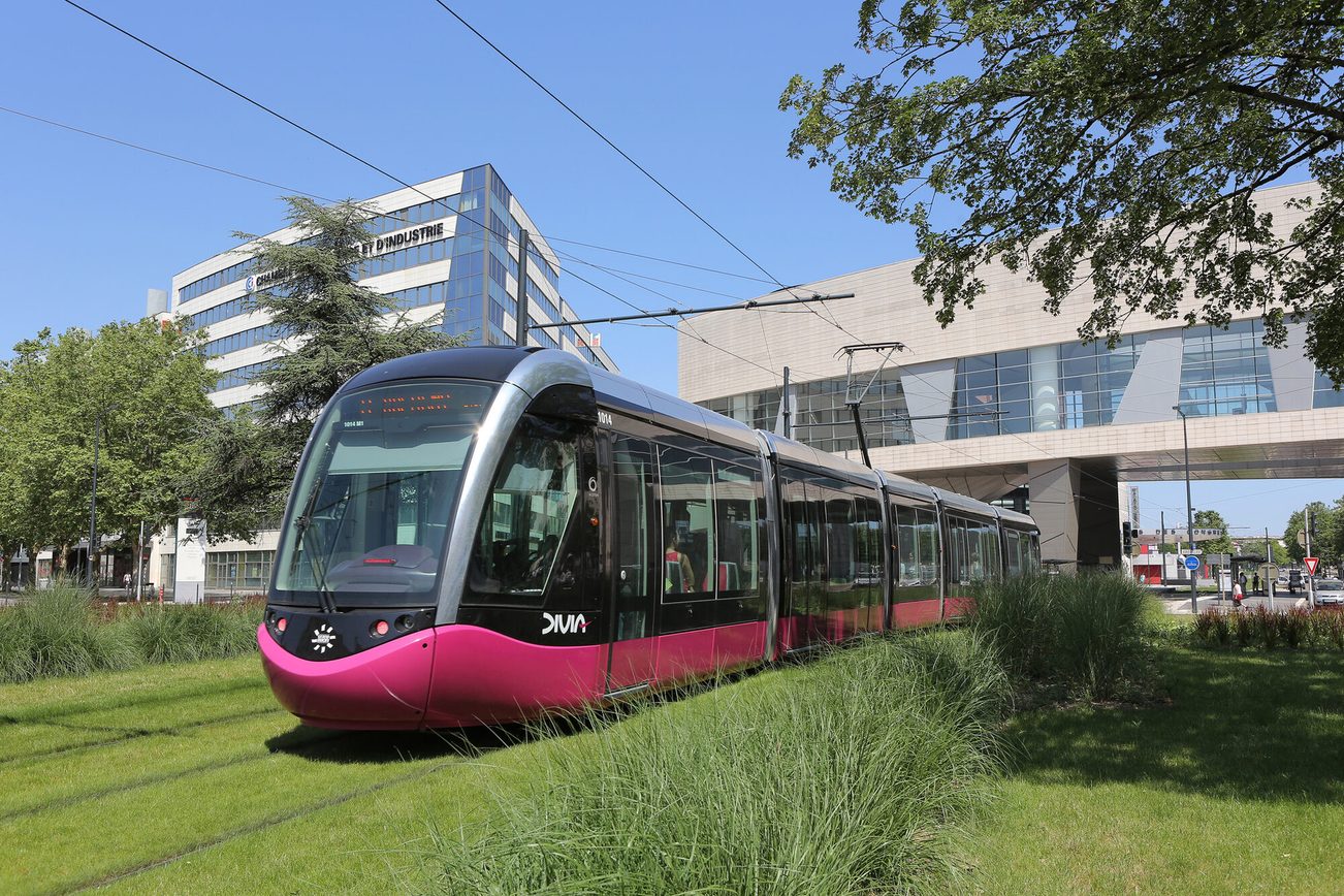 Streetcar in Dijon