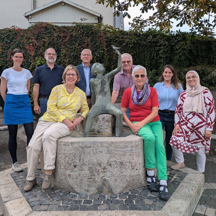 Photo de groupe du réseau des seniors de Mayence-Drais