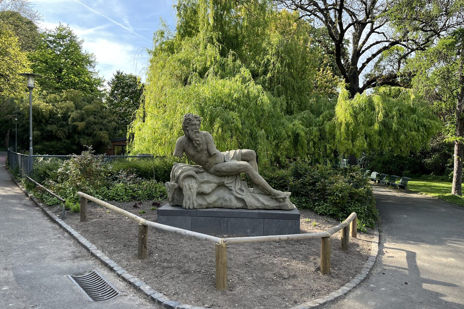 Statue im Stadtpark