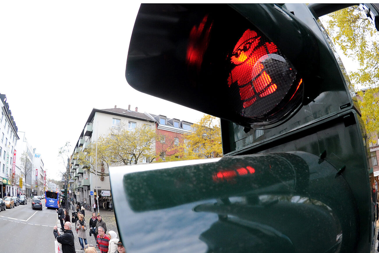 Mainzelmännchen-Ampel