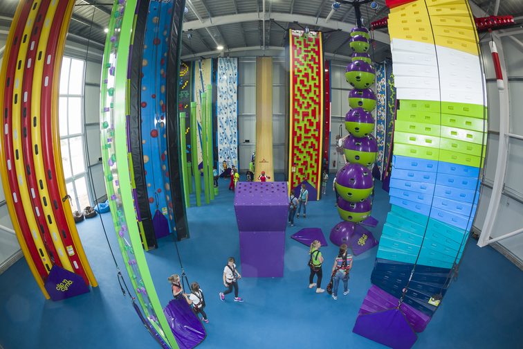Kletterangebot clip'n climb
