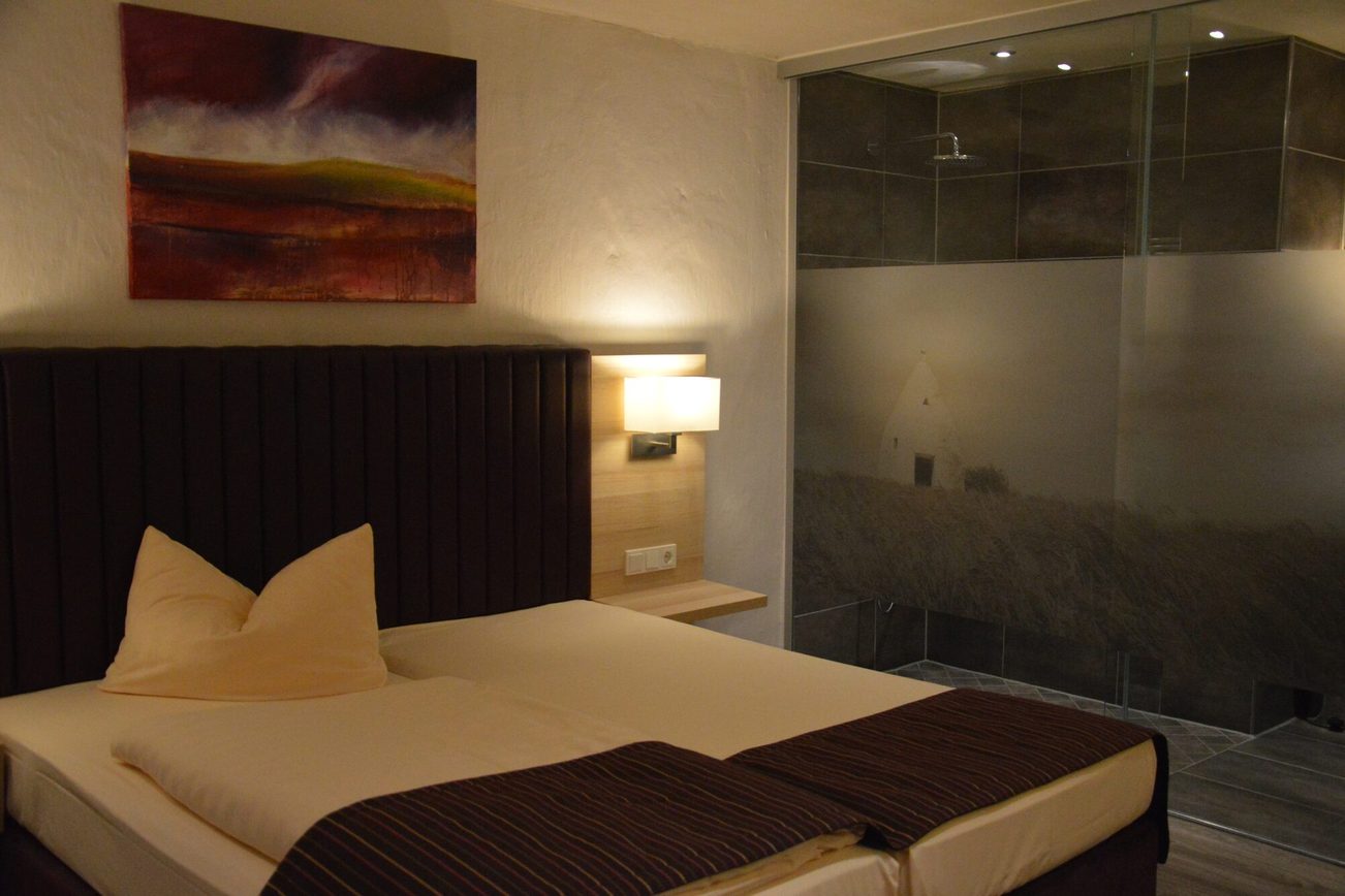 Room in the day laborer's cottage in the Landhotel im Klostereck