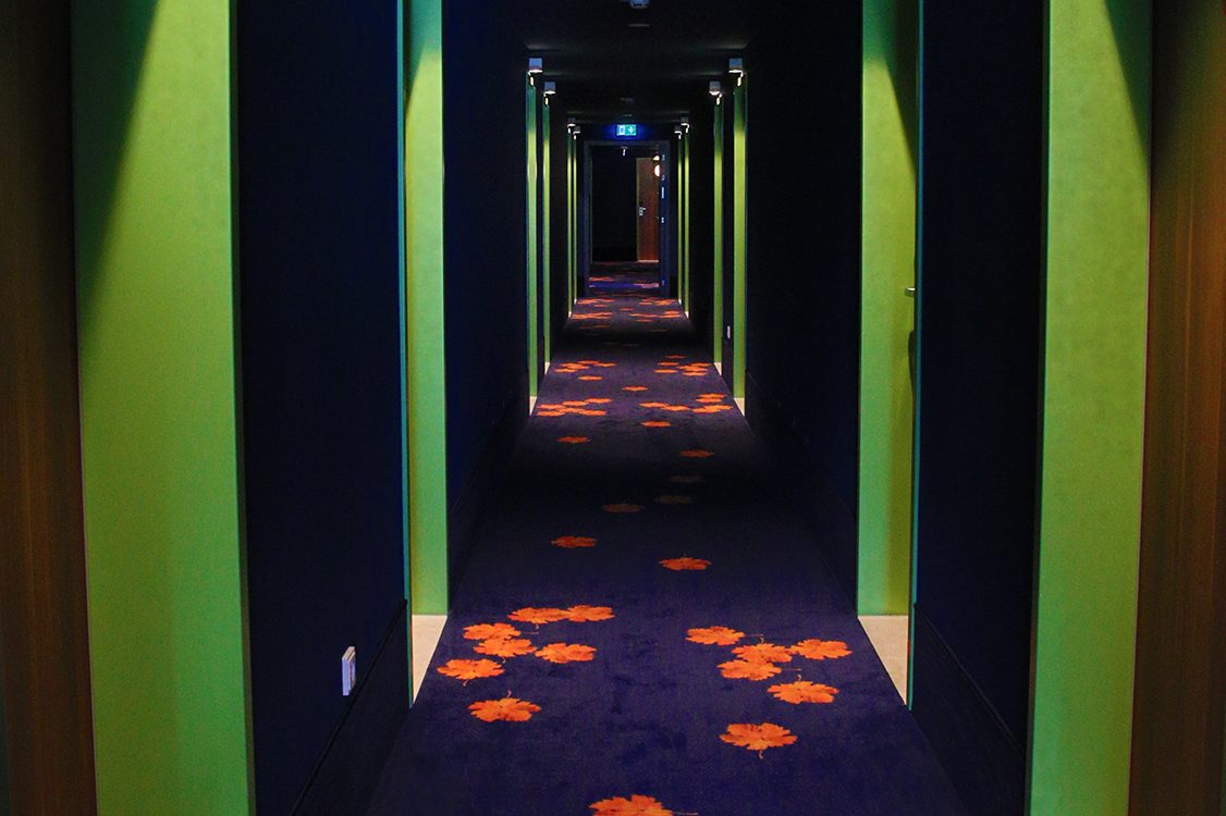 Couloir de l'hôtel IBB