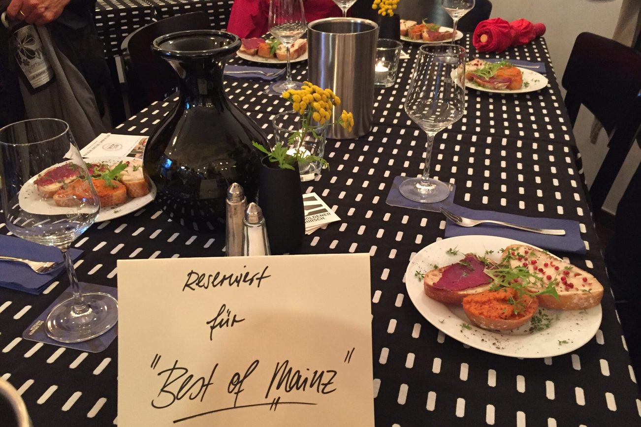 Tavolo riservato per Best of Mainz