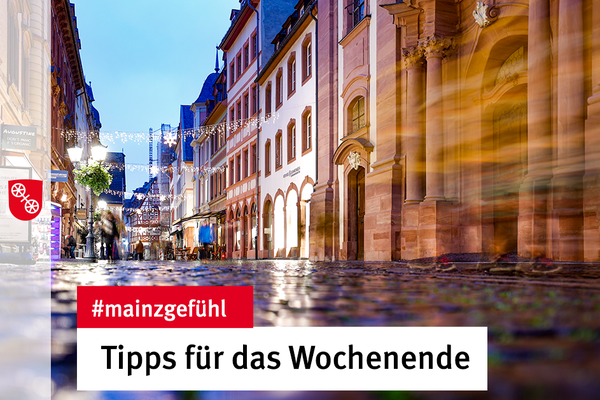 Die Mainzer Altstadt im Dunklen. © Landeshauptstadt Mainz