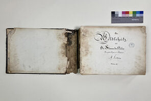 Notenband aus der Theaterbibliothek © Landeshauptstadt Mainz