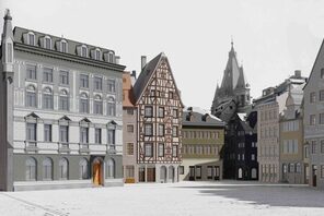 Rekonstruktion von Am Brand, Mainz © AI Mainz