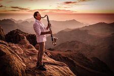 Der Saxophonist Mulo Francel.