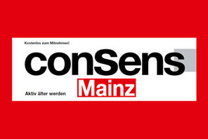 Logo des Seniorenmagazins conSens © Landeshauptstadt Mainz