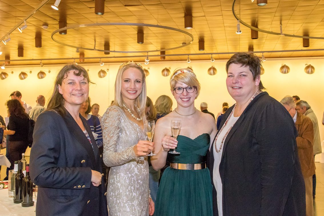 Les deux majestés du vin de Mayence avec Elke Höllein et Sigrid Lemb-Becker