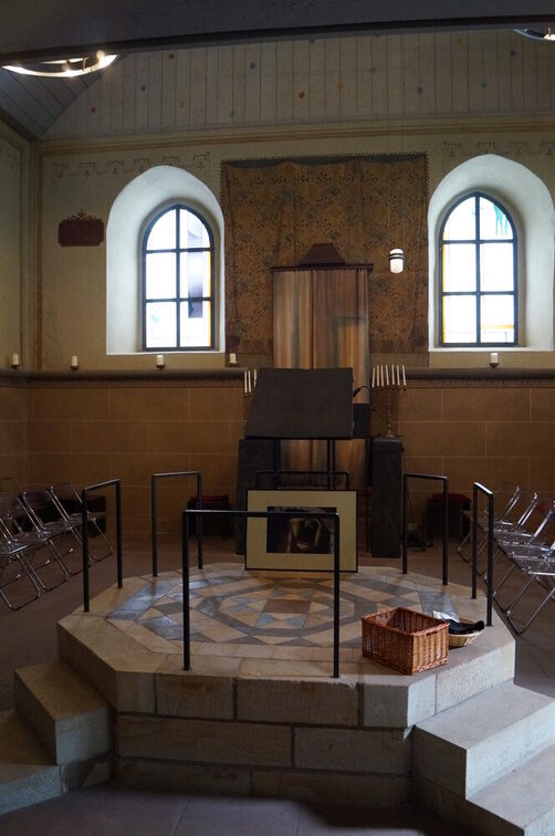 Innenraum der Synagoge