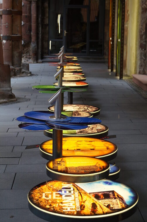 Mahnmal St. Christoph, Infotafeln