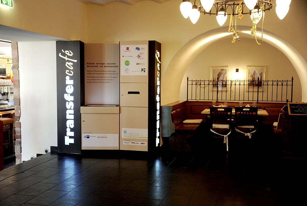 Transfercafé im Proviant-Magazin