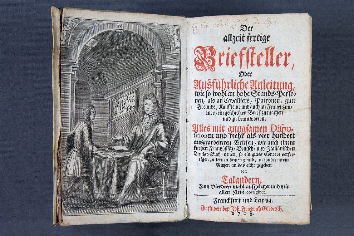 Collection of letters from the Gutenberg Museum
