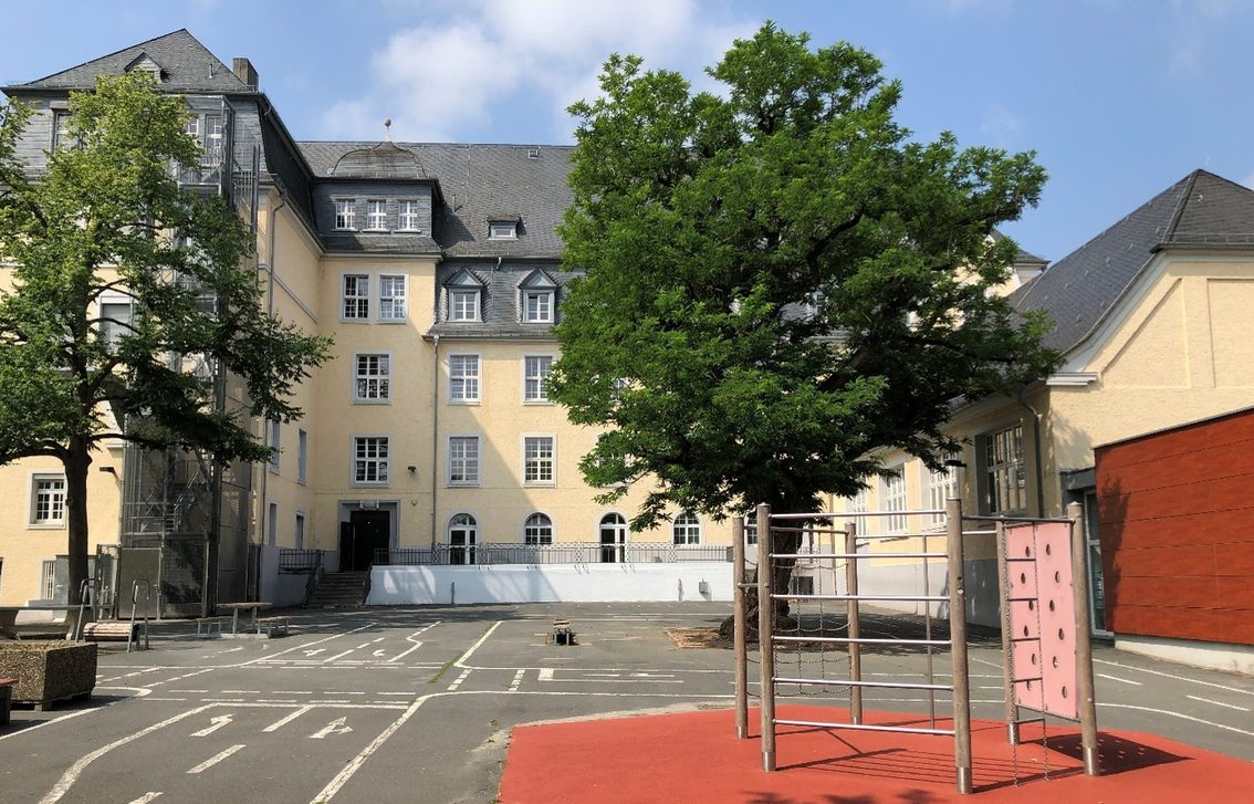 Außenansicht der Grundschule Pestalozzi