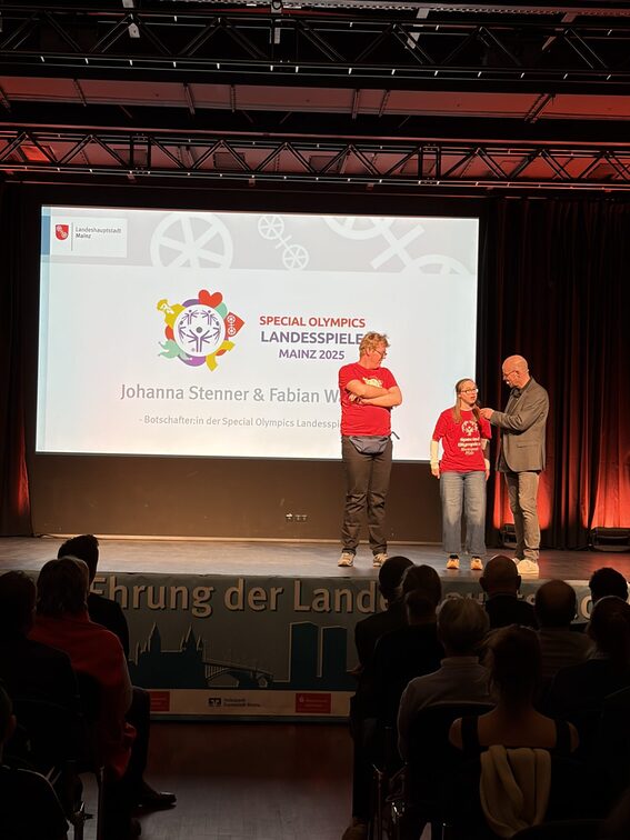 Special Olympics Botschafter bei der Sportler:innen-Ehrung 2026