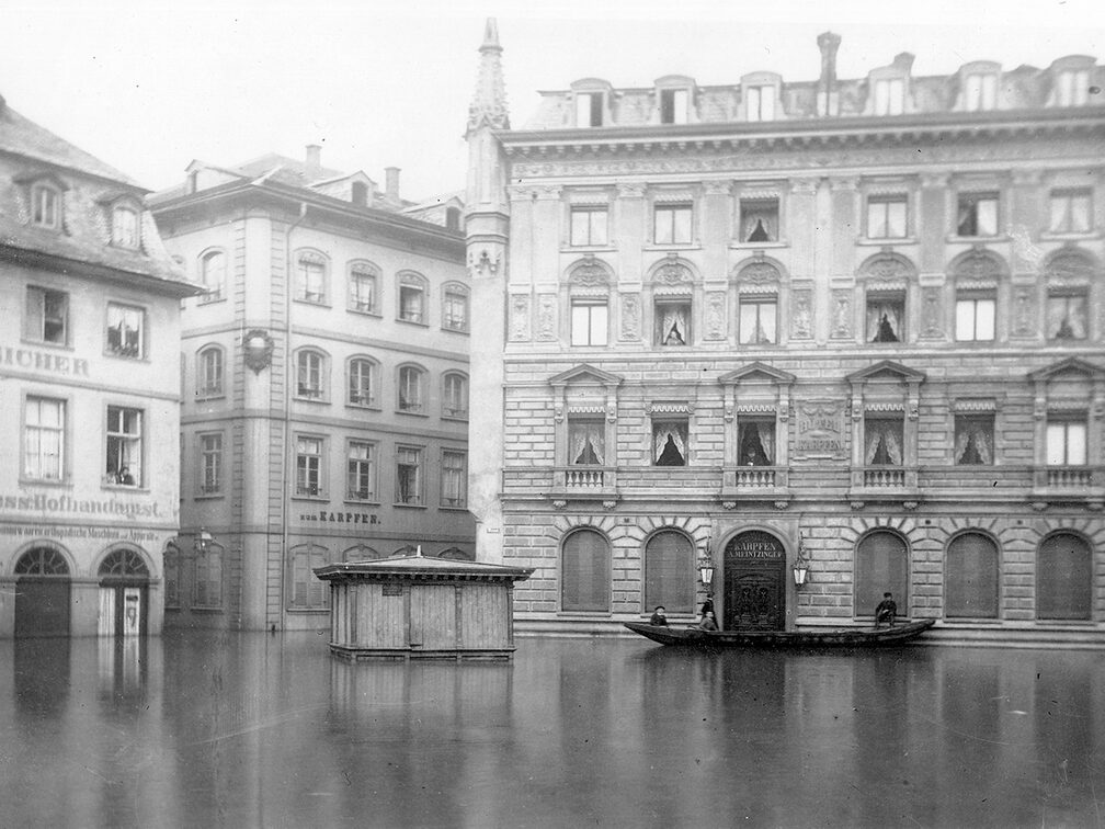 Das Jahrhunderthochwasser 1882.