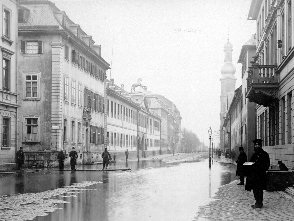 Das Jahrhunderthochwasser 1882.