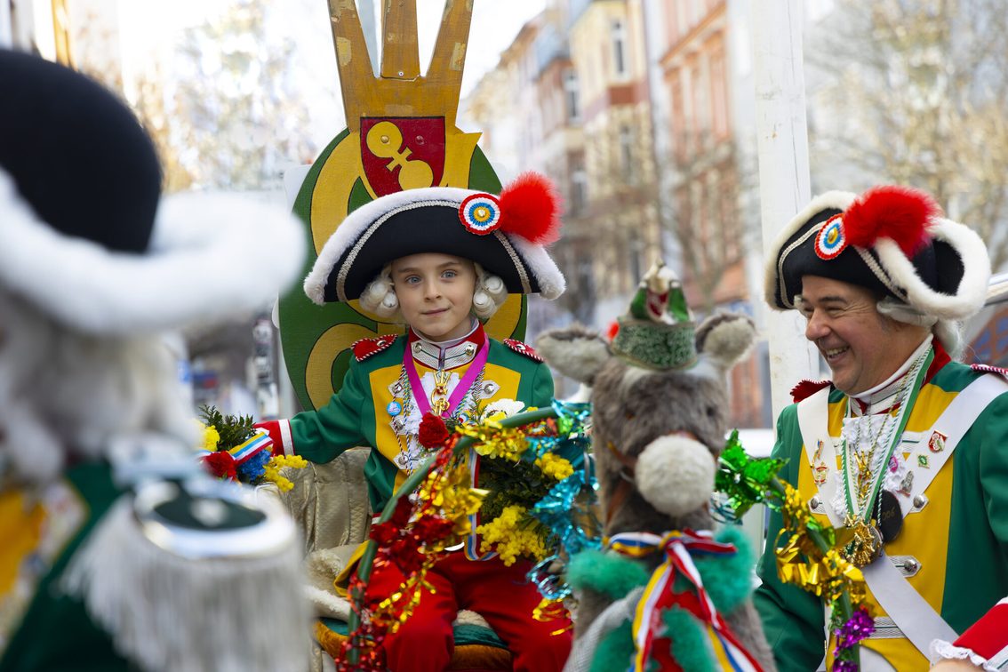 Gardisten am Rosenmontag