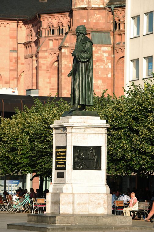Statue de Gutenberg
