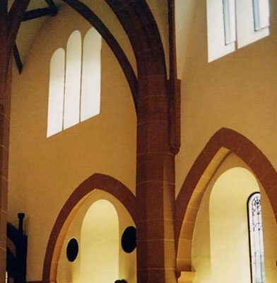 Aktualny widok wnętrza Heilig Geist