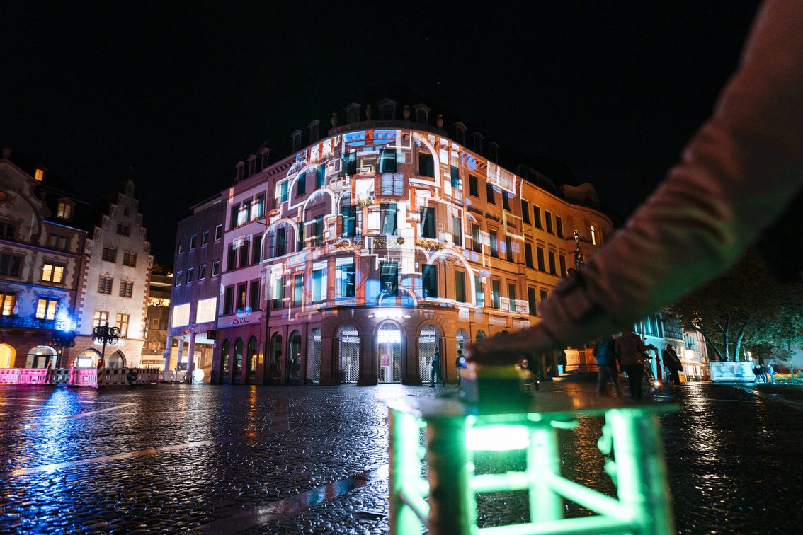 Centro città - Magonza si illumina nel 2024