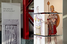 Bildergalerie MufAS Museum für Antike Schiffahrt Ausstellungselemente im Museum
