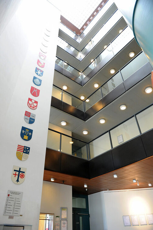 Innenansicht des Rathauses