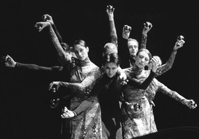 Eine Ballettszene im Staatstheater Mainz