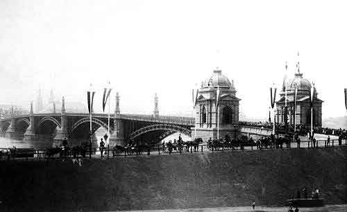 جسر الراين في عام 1885