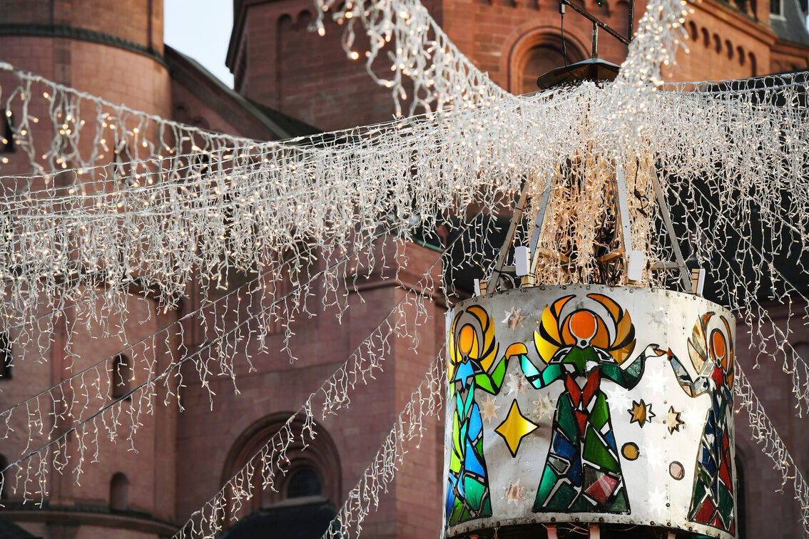 Lichterhimmel vor dem Dom St. Martin