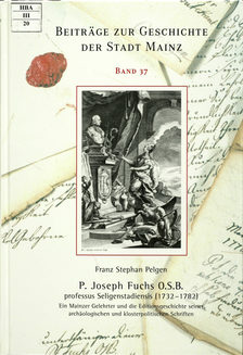 Buchcover Franz Stephan Pelgen: P. Joseph Fuchs O.S.B.