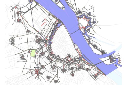 Excerpt from the Digital House Book: Federal Fortress Mainz 1866