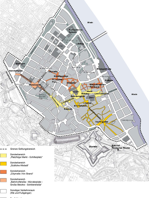 Sondernutzungsrichtlinie Gestaltungsbereich