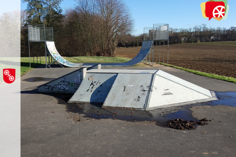 Foto von der Skateranlage Hechtsheim