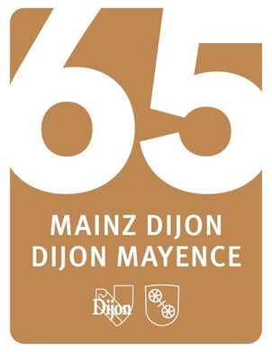 Aktionslogo "65 Jahre Mainz-Dijon"